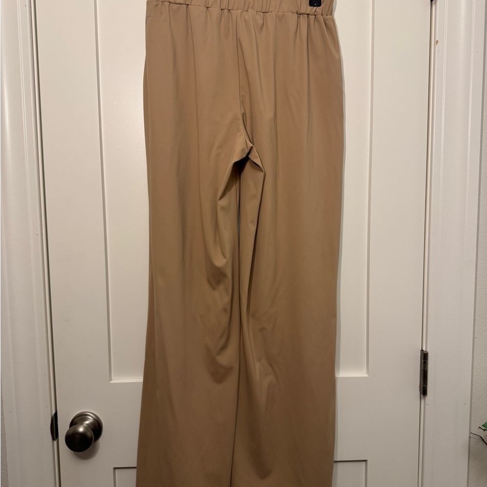 ZYIA Beige Wide-Leg Pants - Picture 4 of 6